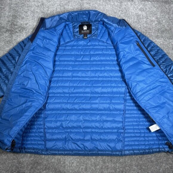 Alaskan Hardgear Aniak Jacket Men's Large‎ Blue Goose Down - Picture 3 of 11